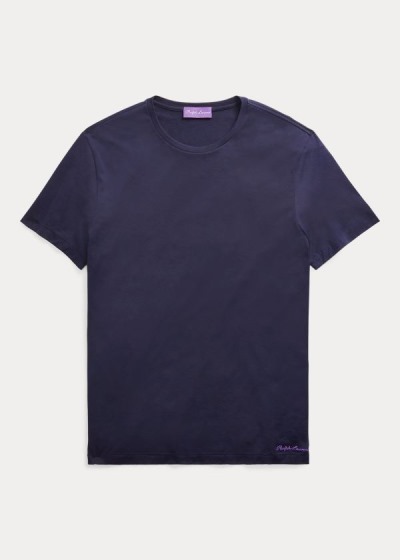 T Shirt Ralph Lauren Algodão Lisle Homem 76419-TLGA